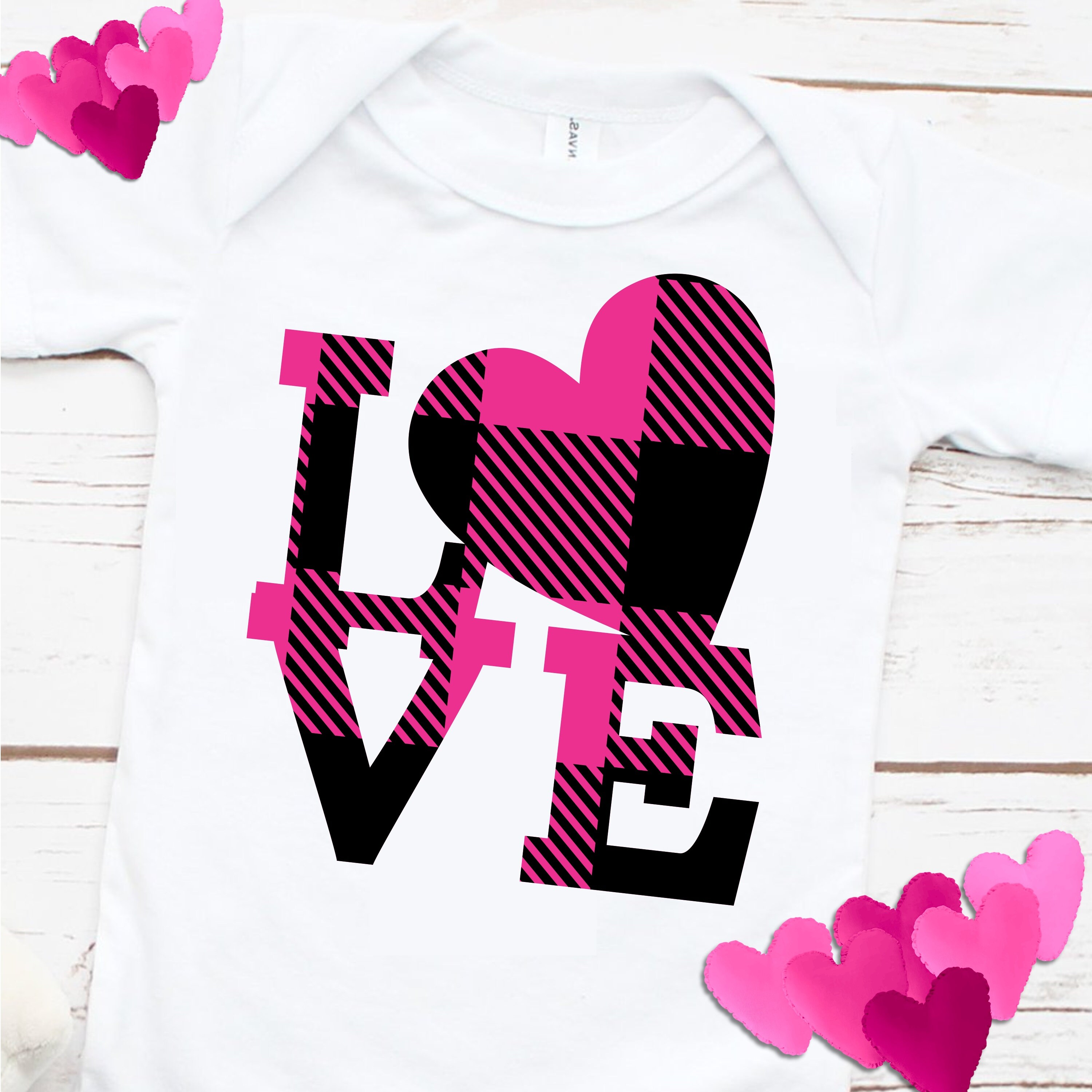 Download plaid love svg, love heart svg, i love you svg, valentine ...