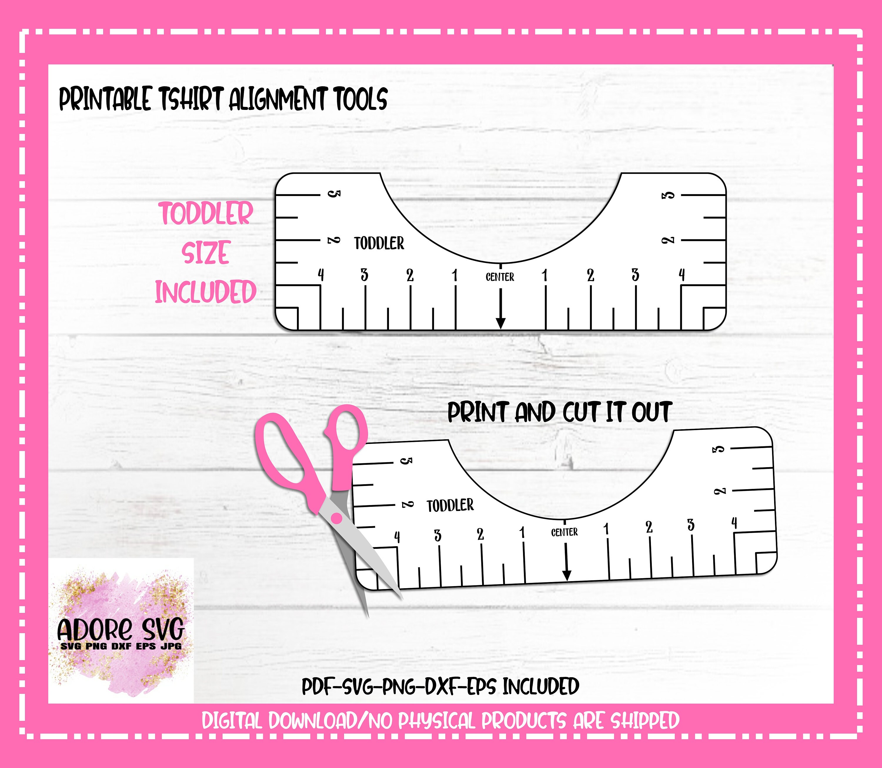 BIG BUNDLE, Tshirt Ruler Svg, T-shirt Alignment Tool Svg, Centering Tool  Template, Inches & Centimeters -  Sweden