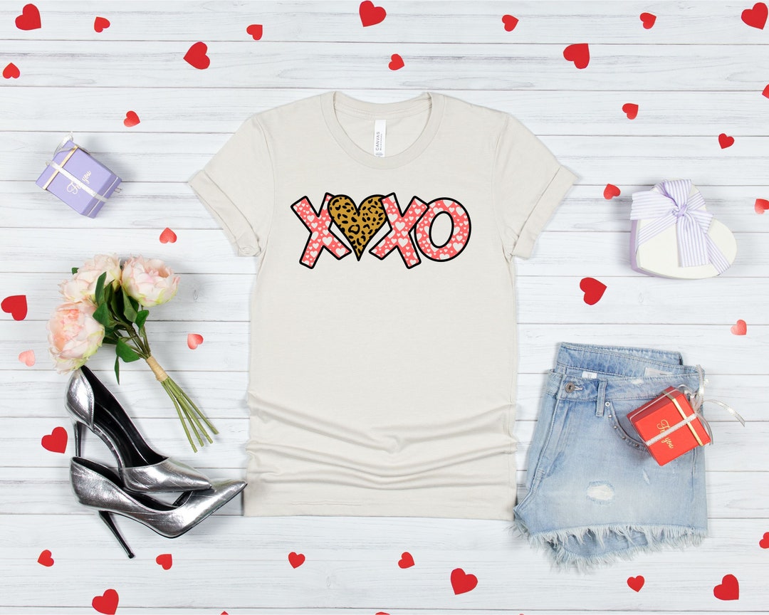 Love XOXO Svg Valentines Day Quote Svg Hugs and Kisses Svg - Etsy