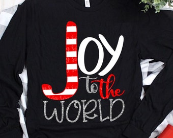 joy to the world svg, joy SVG, striped svg,christmas, candy cane svg,Christmas svg,Christmas svg design, Christmas cut file, clipart