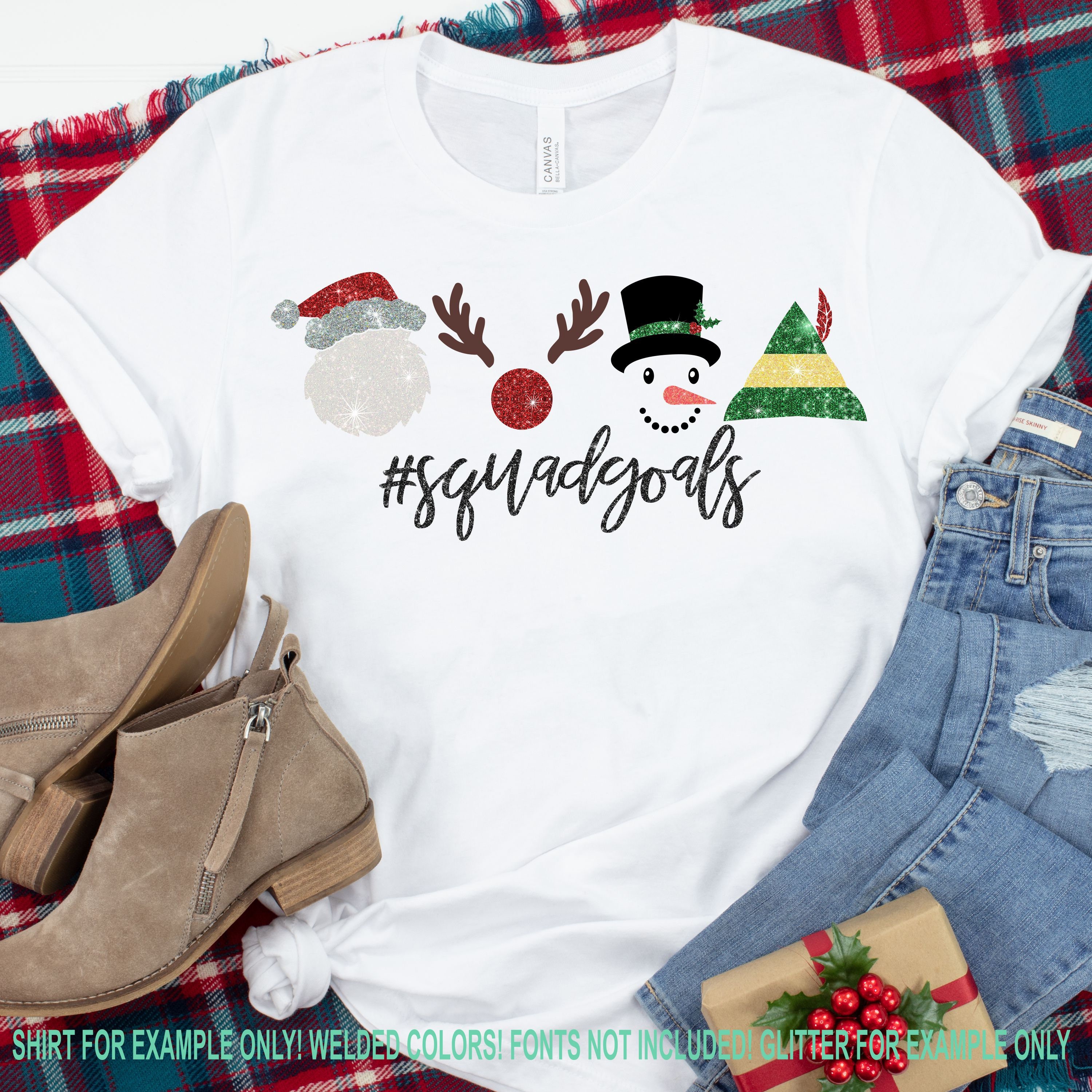 Download Squad Goals Svg, Christmas Svg, Santa Rudolph Frosty Elf ...