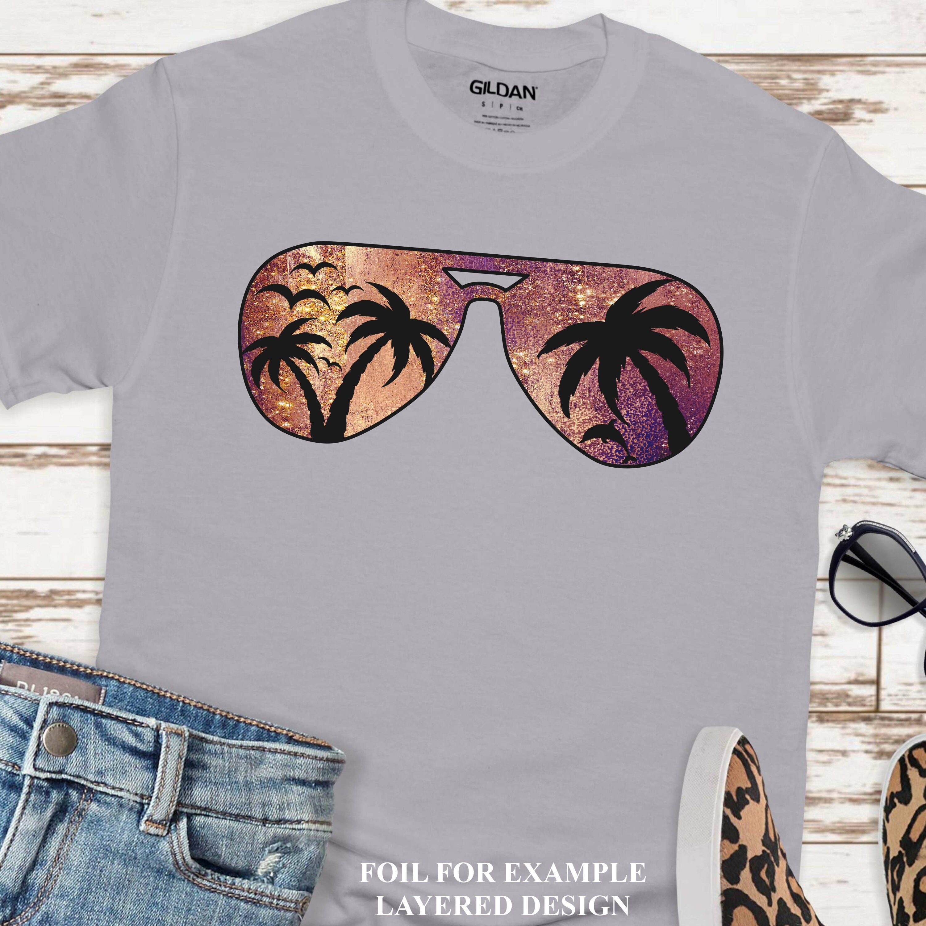Palm Tree Svg Sunset Svg Aviator Sunglasses Svg Summer Svg Png Dxf Vacation Svg Sunglasses Svg Svg For Cricut Beach Clipart Beach Svg