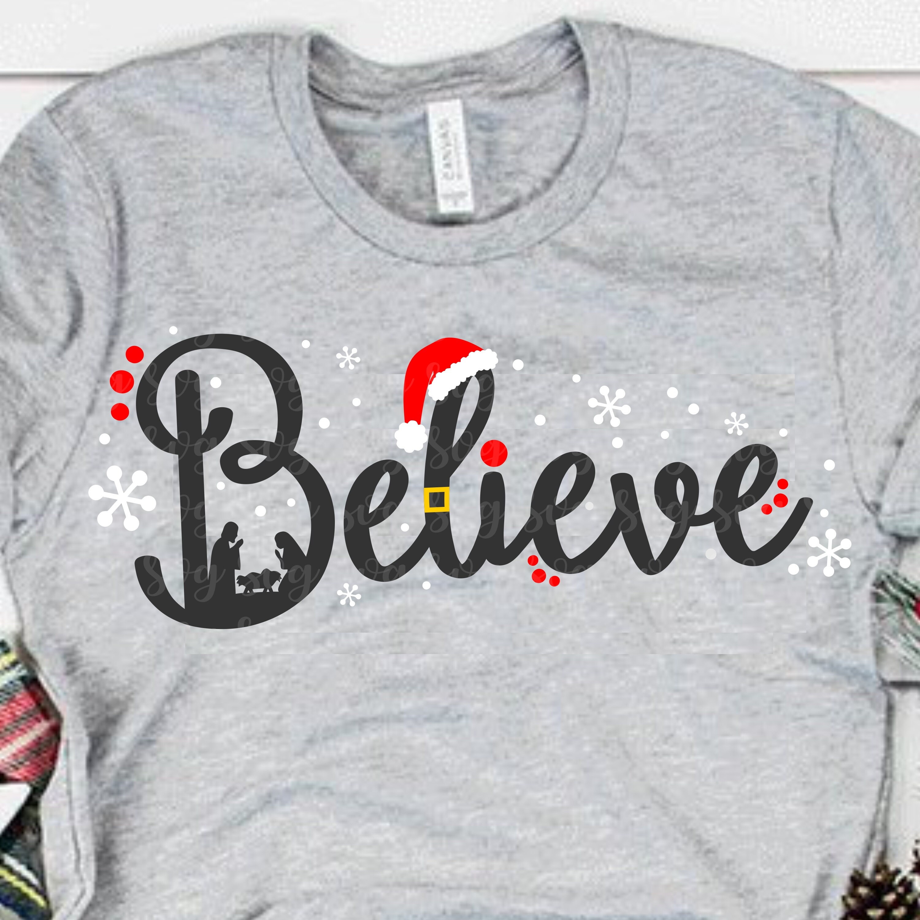 Download Believe SVG, nativity svg,Christmas Svg, Santa Svg, Santa ...