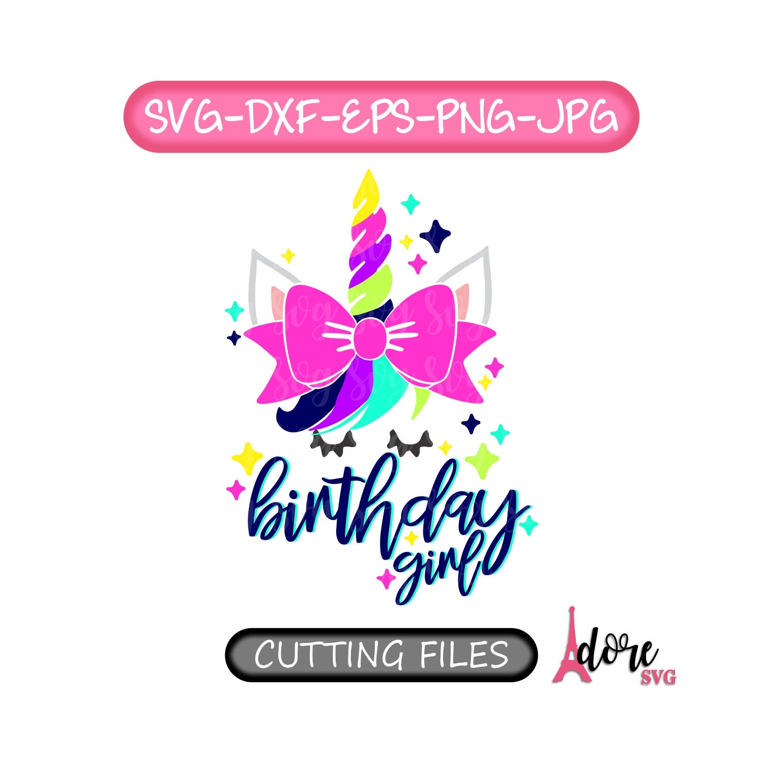Download Birthday girl svg,unicorn svg,unicorn svg,unicorn face svg ...