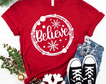 believe Svg, believe frame Svg, christmas believe svg, circle believe svg, Christmas Svg Designs, Christmas Cut Files, cricut svg