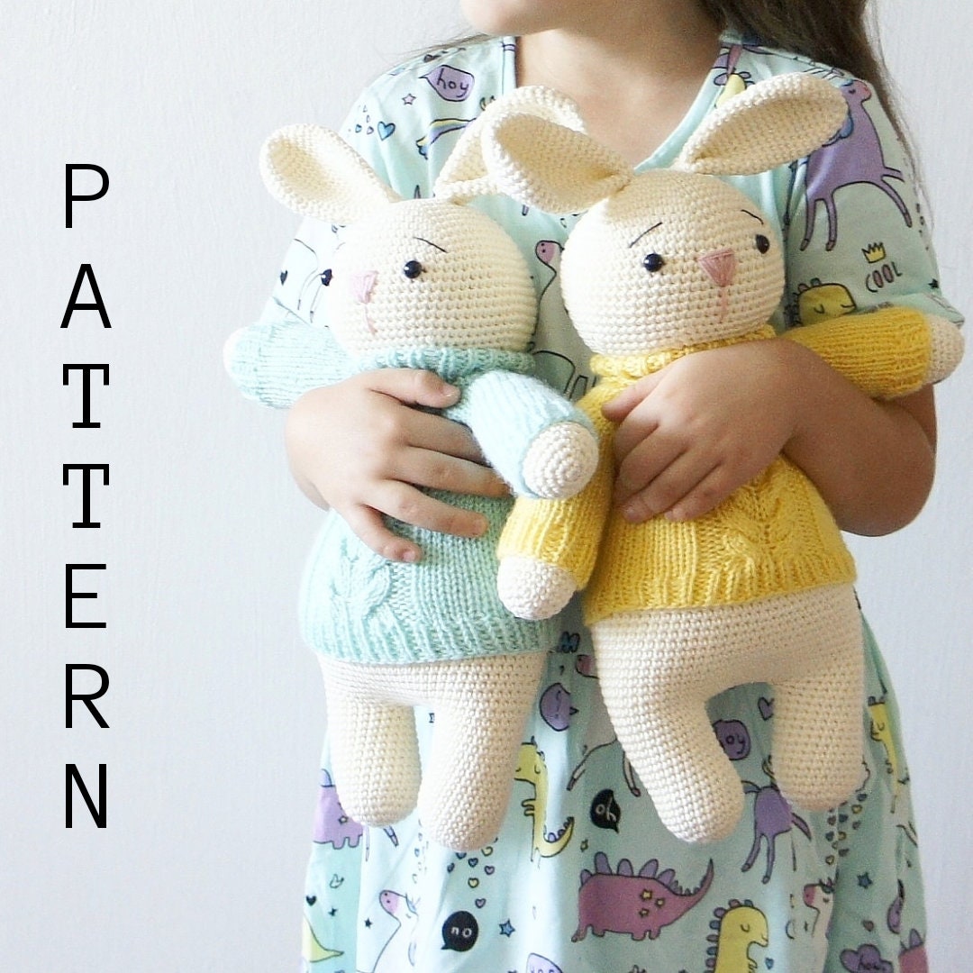 crochet bunny doll