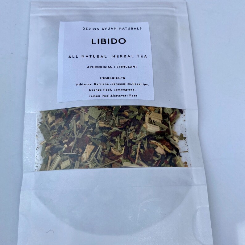 Libido Aphrodisiac Herbal Tea Libido Booster Love Tea Etsy