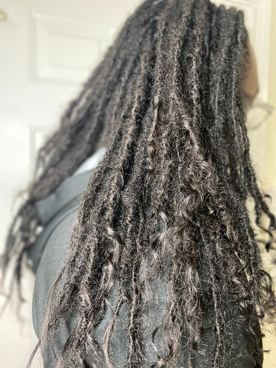 human hair loc extensions