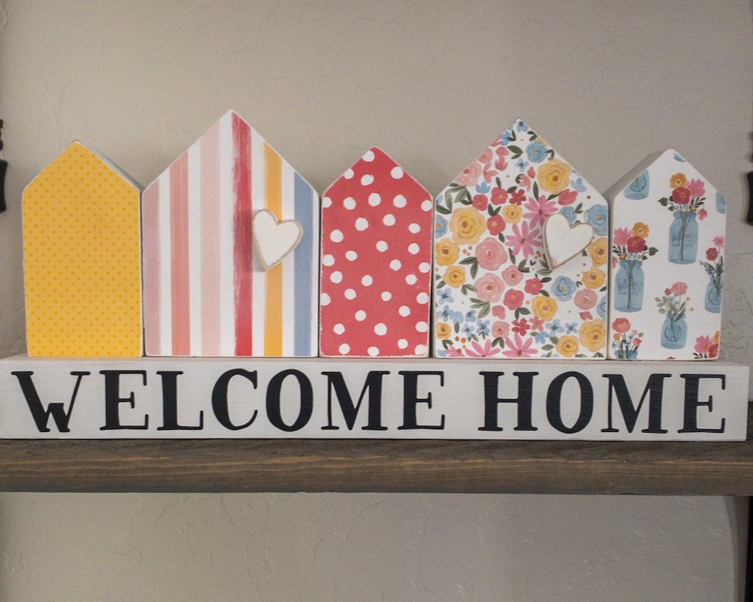 Welcome Home Decor Sign - Etsy