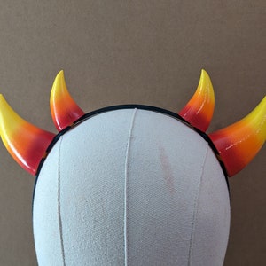 3D-printed Homestuck horns Sollux