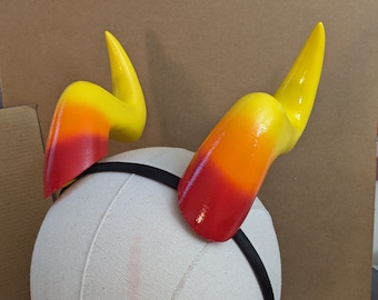 3D-printed Homestuck horns