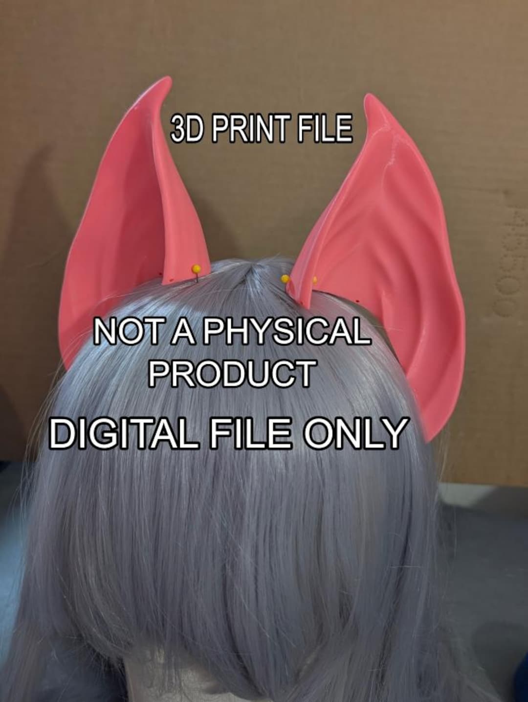 Cosplay Bat Ears STL ! FILE ONLY ! - Etsy