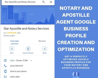 Google Business Profile Essential Plan for Mobile Notaries & Apostille Agents | Core SEO Optimization