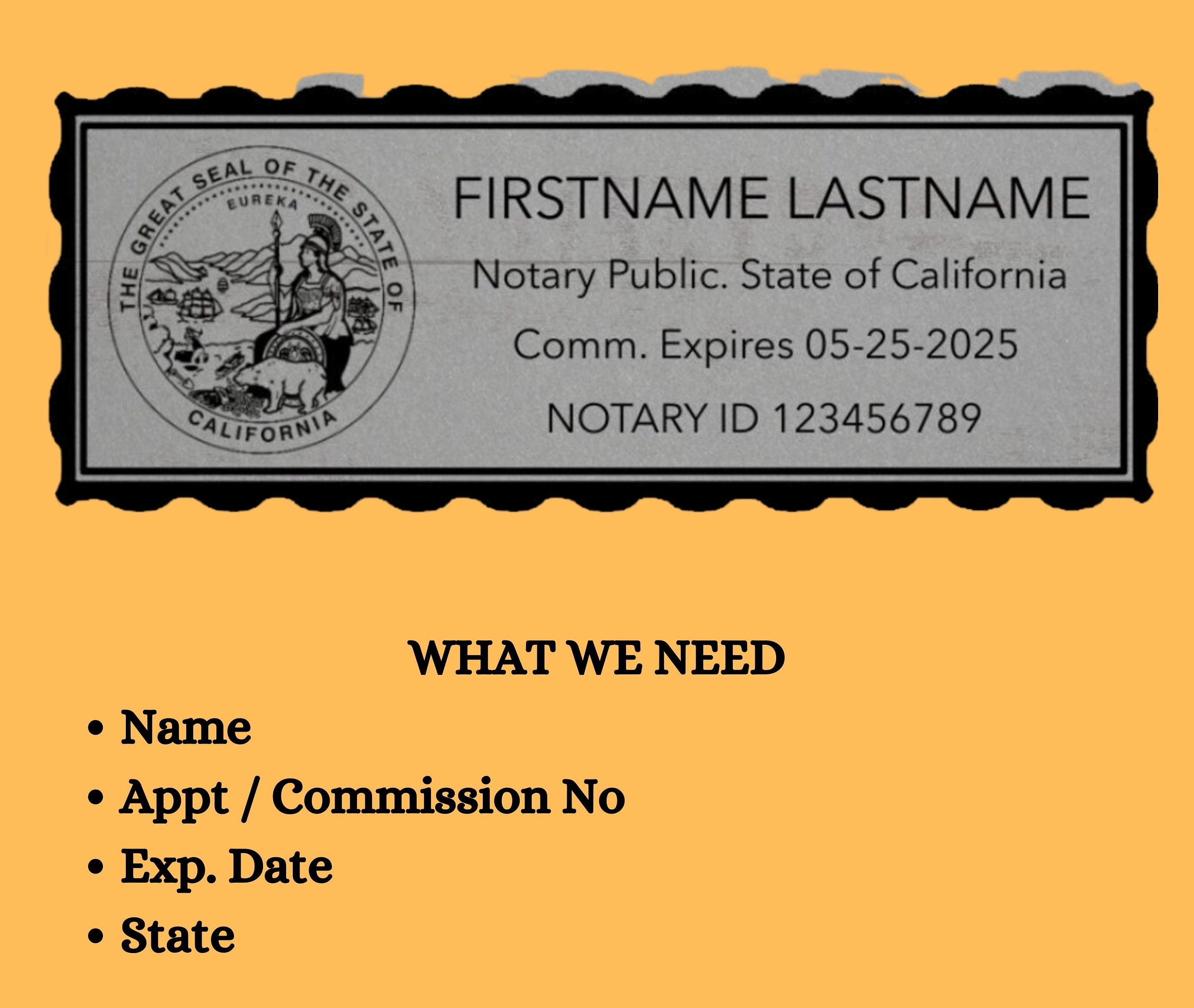 Custom Virtual Notary Stamp Virtual Notary Public Seal Virtual Notary
