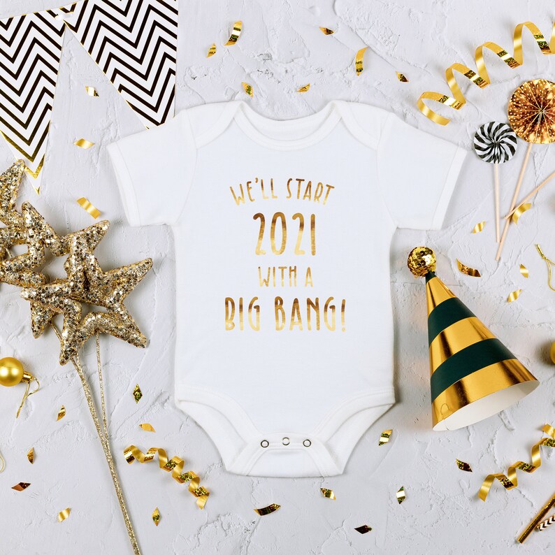Download New Year's Eve Baby Onesie Jpeg Mockup DIY Pregnancy Baby | Etsy