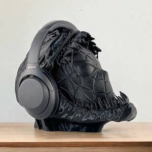 Spiderman Venom Headphone Stand Head, Headphone Holder Head, Headset Holder, PC Gamer Gifts, Desktop Decor, Gaming Accessories