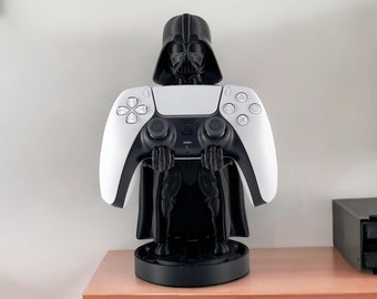 Soporte para control de Star Wars Darth Vader, soporte para teléfono, soporte para exhibición de teléfono, equipo de juego, decoración de escritorio de oficina