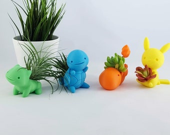 Cute Pokemon Air Plant Planter Holder Decor