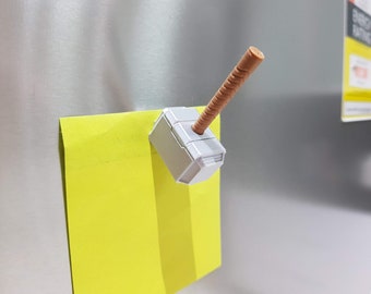 Thor Hammer Fridge Magnet | Mjolnir | Ragnarok | 3D Printed