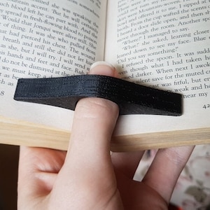 Book Page Holder Thumb Page Holder Book Holder Bookworm 3D Printed Reading Book Accessories image 1