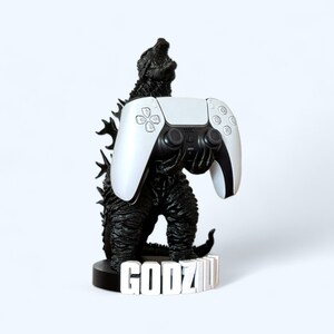 Godzilla Gaming Controller Stand Holder - Kaiju Unique Desk Organizer ...