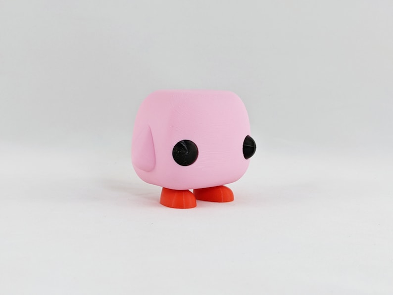 Kirby-figur | 3D-utskriven | Gåva | Super Smash Bros. bild 2