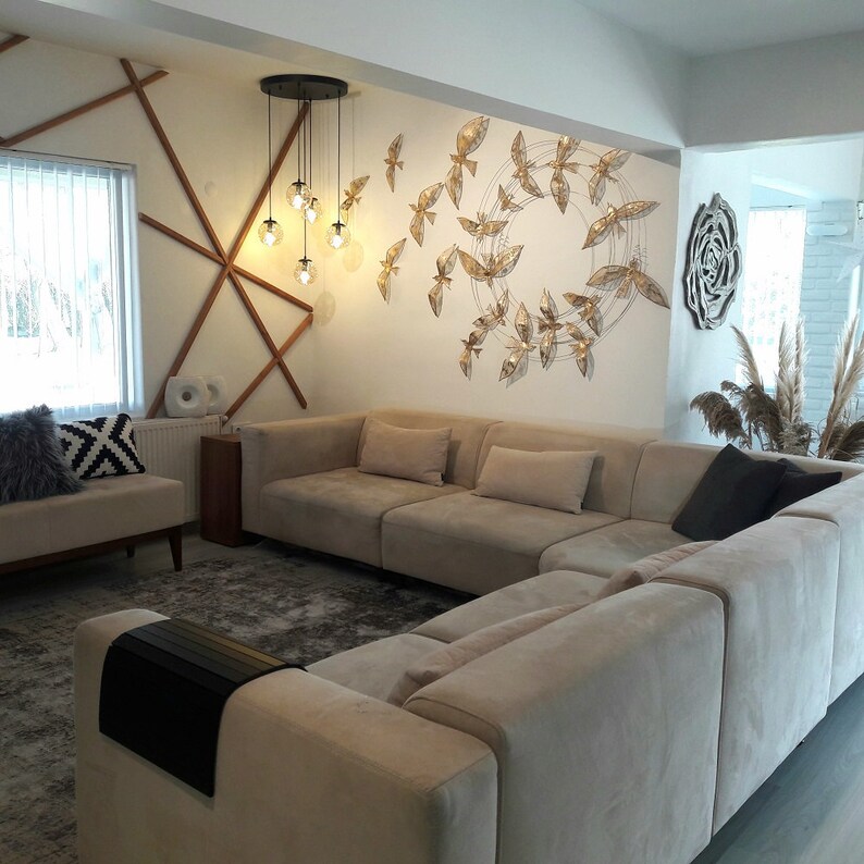 Extra Large Metal Dimensional Wall Art wall Decor Outdoor Etsy