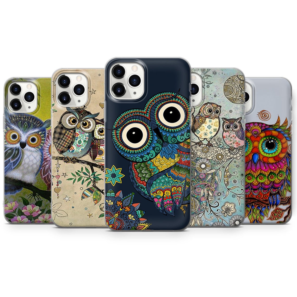Owl Phone Case For iPhone 11 Pro 5 6 7 8 X XS XR SE 12 Etsy
