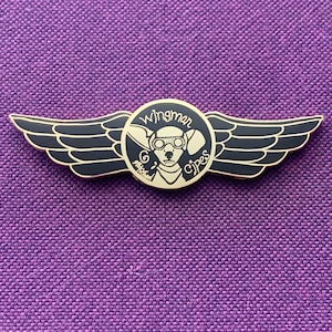 Pin “Wingman” collaboration with Greg Cipes