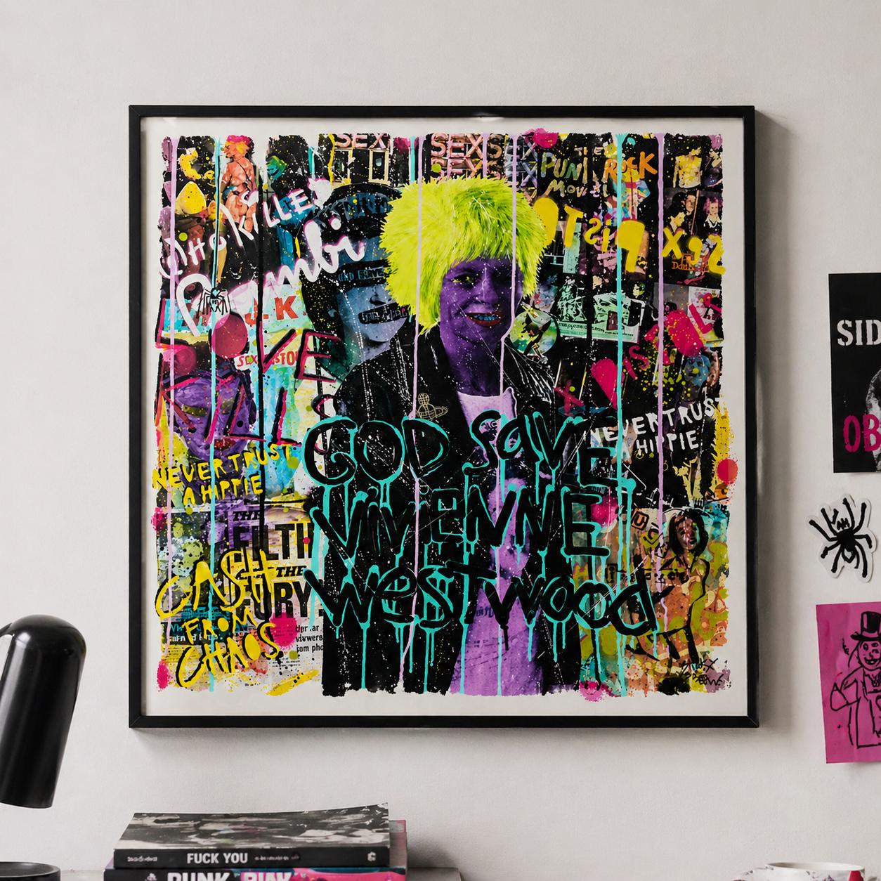 Vivienne westwood poster - Etsy 日本
