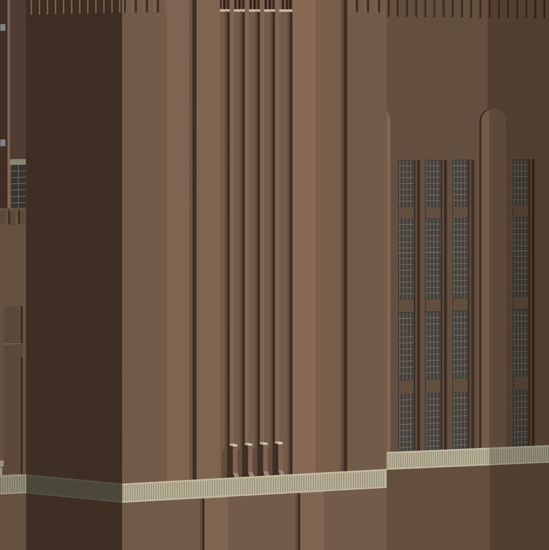 Battersea Power Station London Signed. The London Architectural Collection