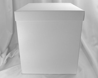 Geldbox Kartenbox Geschenkschachtel naturweiß Hochzeit 25 x 25 x 30 cm