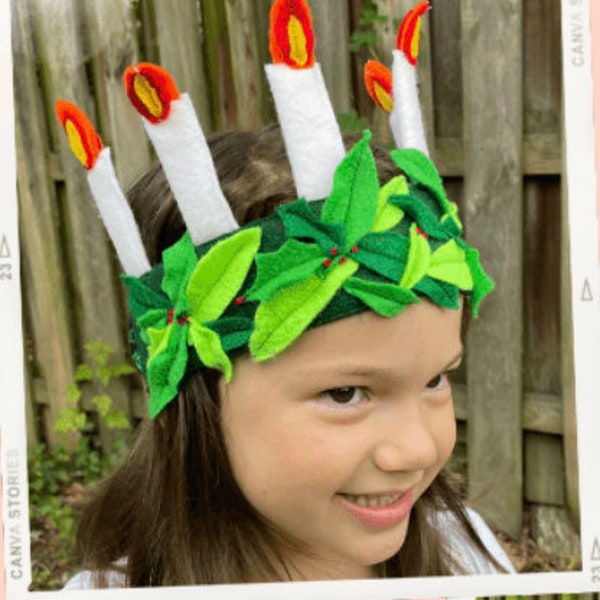 St Lucy's Crown (PDF Pattern)