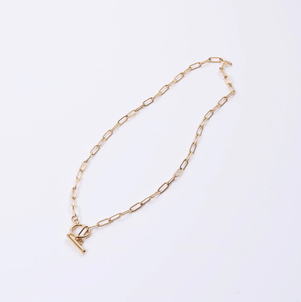 Jumwrit Dainty Curb Link Chain Necklace Engraved Bar Necklace Simulated  Pearl Pendant Necklace Toggl…See more Jumwrit Dainty Curb Link Chain  Necklace