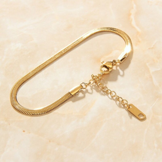 Snake link bracelet deals