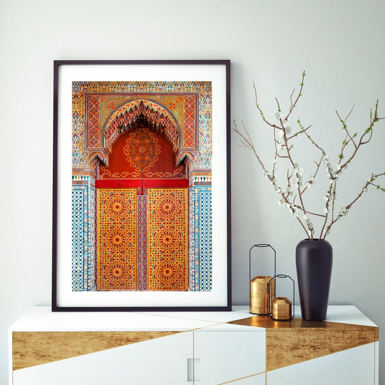 Moroccan decor print Moroccan wall art for instant download Etsy