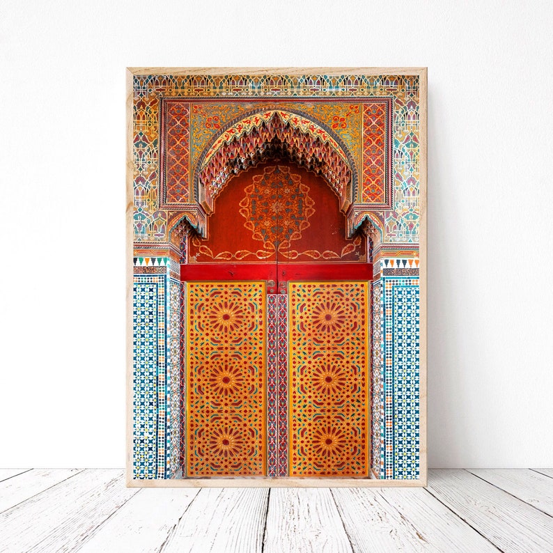 Moroccan decor print Moroccan wall art for instant download Etsy