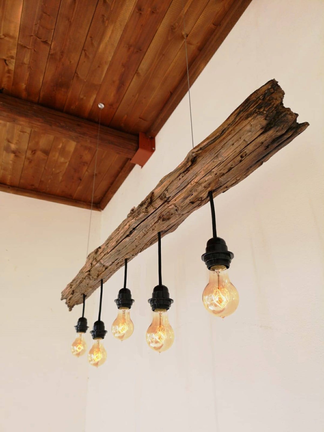 Rustic Light Fixture Hanging Light Rustic Lighting Industrial Pendant ...