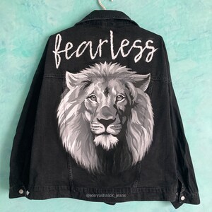 Hand painted denim jacket, Painted denim jacket, custom jacket, personalized jacket, gift for her, gift for him.