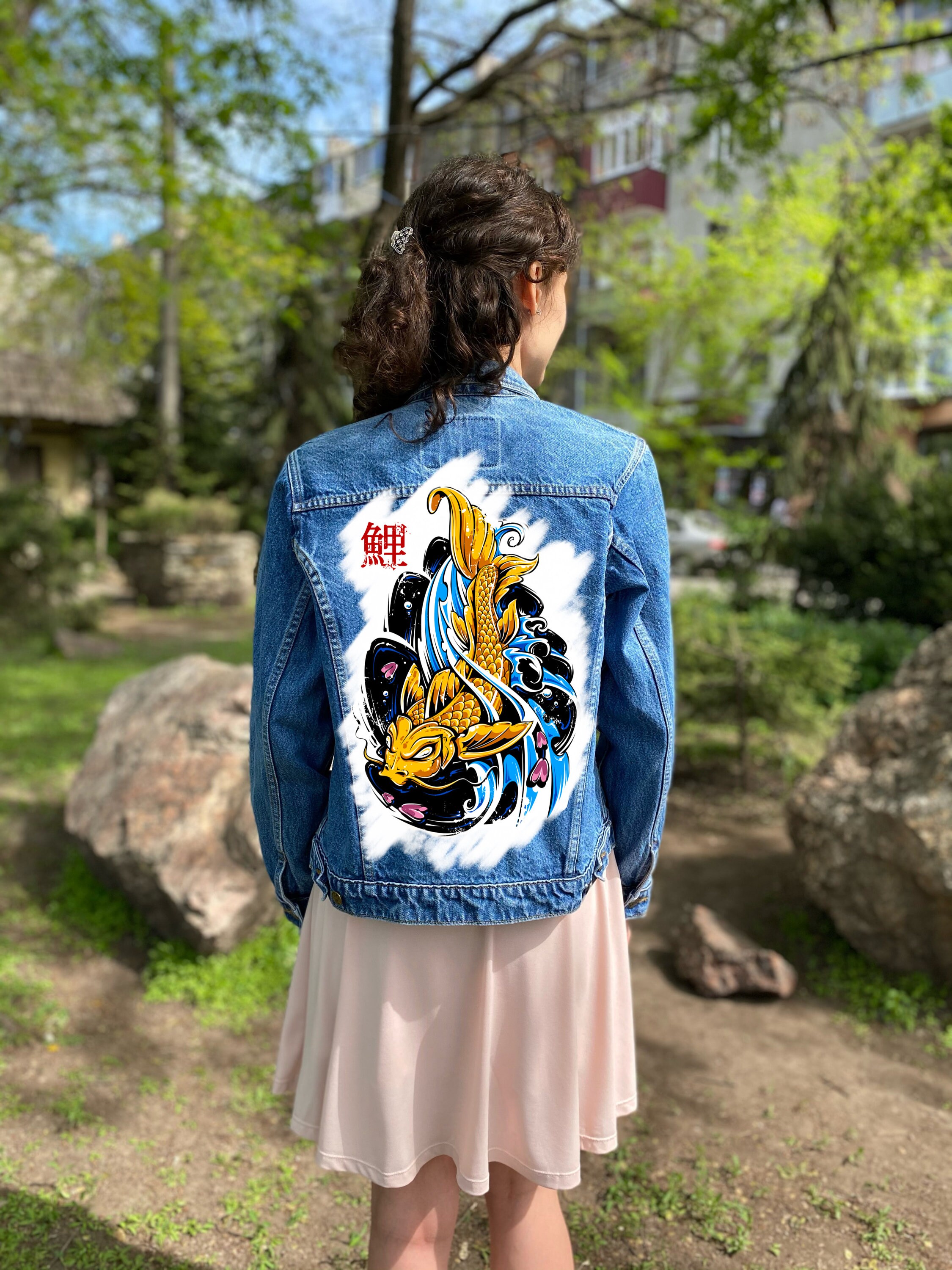 anime painted jacket