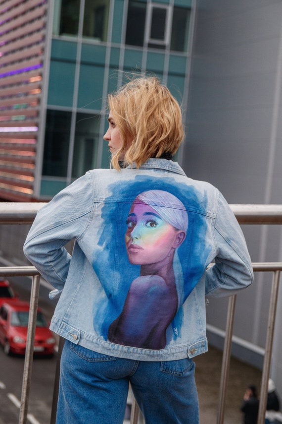 Custom Jacket Hand Painted Denim Jacket 