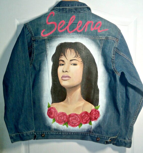 Painted Denim Jacket - Etsy Australia