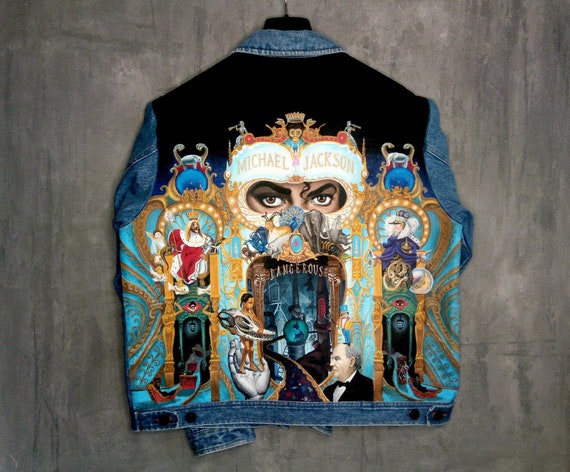 michael jackson denim jacket cotton on