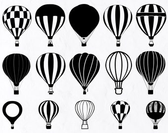 Hot Air Balloon SVG Bundle, Hot Air Balloon Svg, Air Balloon Dxf, Air Balloon Png, Air Balloon Eps, Air Balloon Vector, Hot Air Balloons Svg