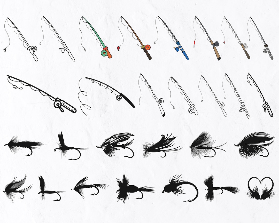 28 Fly Fish Hook SVG Bundle, Fish Hook Svg, Bass Fish Logo Svg, Fishing  Svg, Fishing Clipart, Fishing Cut File, Fish Svg, Fisherman Svg -   Ireland