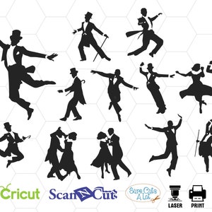 Heren dans svg, klassieke dans svg, tuxedo dans svg, dans gesneden bestand, svg ontwerpen, svg, silhouet, dans clipart, dansen cricut dans