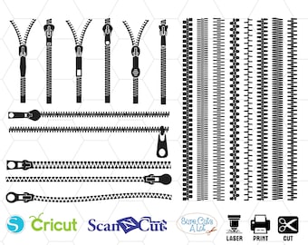 zipper svg, zipper case, zipper bag, clipart, decal files, zipper silhouette, decal, stencil, vinyl, cut file, iron on, svg, dxf, pdf, png