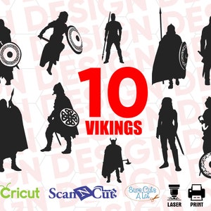 VIKINGS SILHOUETTE svg files, vikings cut file, vikings shirt, lady vikings svg, viking clipart, vikings iron on, viking silhouette, shield