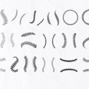 20 baseball lace SVG bundle, baseball svg, baseball clipart, baseball silhouette, baseball monogram