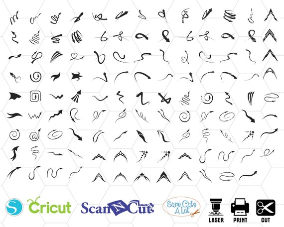 Download Abstract Shapes Arrows Svg Decorative Arrows Svg Arrow Etsy